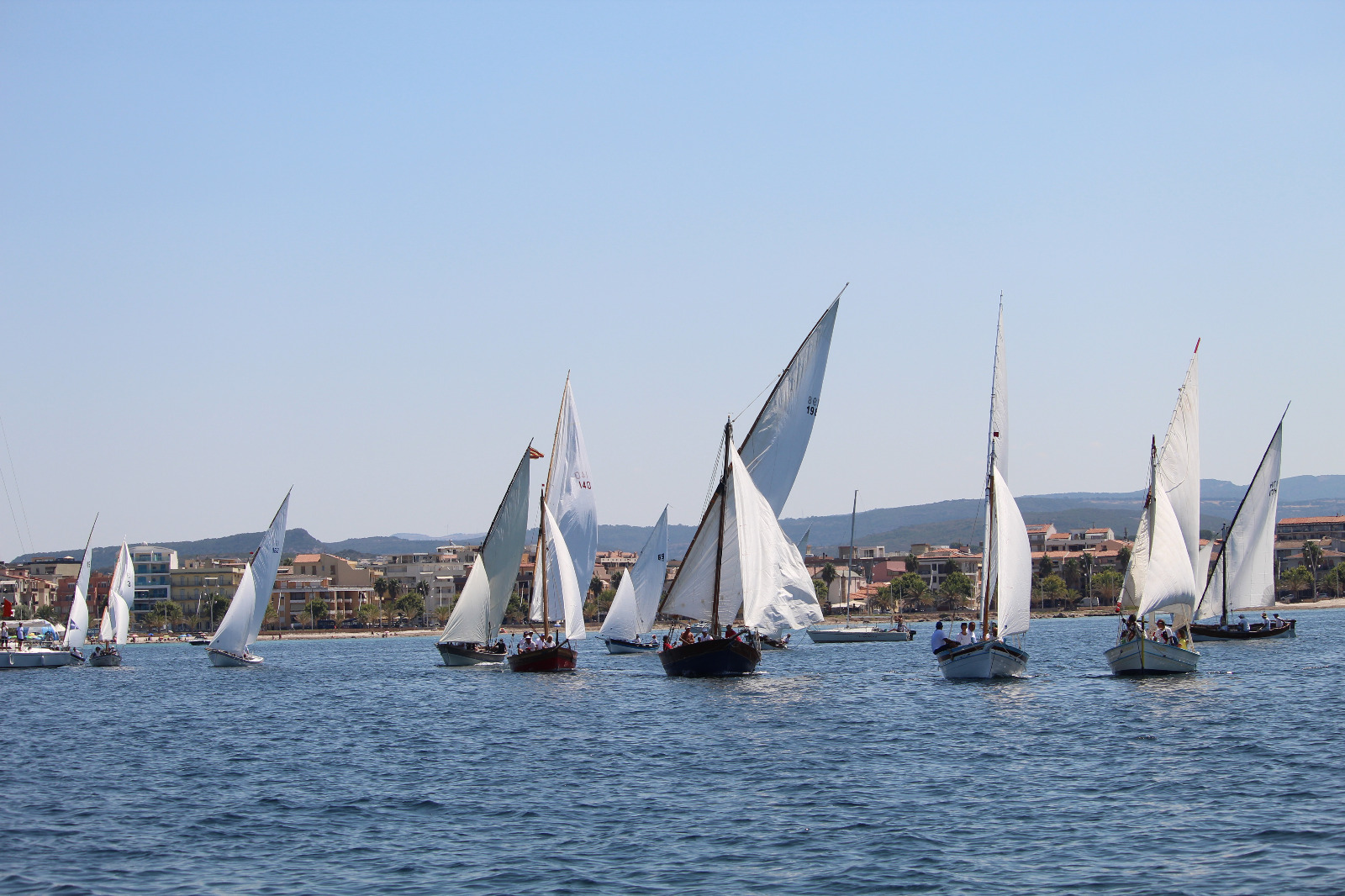 partenza Trofeo del Corall